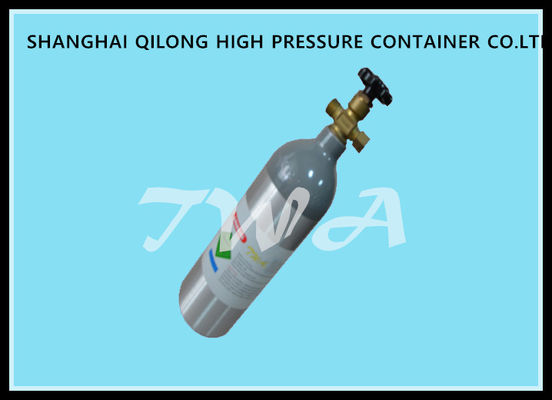 China Aluminium medische zuurstof cilinder 2.5L ademhaling zuurstof Membraanreservoir leverancier