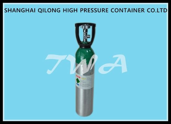 China Gelegeerd Aluminium cilinder hoge druk aluminium gasfles 20L gasfles veiligheid voor medisch gebruik leverancier