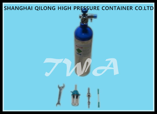 China Stalen cilinder druk 0,5 L medische gasfles opslag 25Mpa leverancier