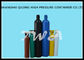 Blauwe naadloze stalen industriële Gas cilinder 0.3-80 L gecomprimeerde zuurstoftank leverancier