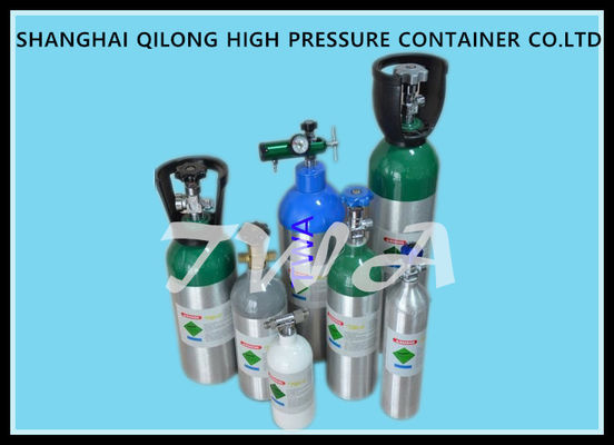 China 2.5L van de Gasflesl van het hoge drukaluminium Medische de Zuurstoftank leverancier