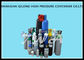 Lassen van lege naadloze stalen cilinder waterstof medische Gas cilinder hoge gasdruk leverancier